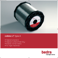 Каталог электроэрозионной проволоки Bedra // Ионекс, +7-8482-25-82-40, +7-499-782-61-17